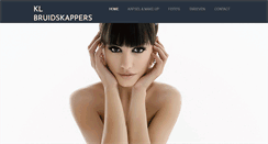 Desktop Screenshot of bruidskapper.be